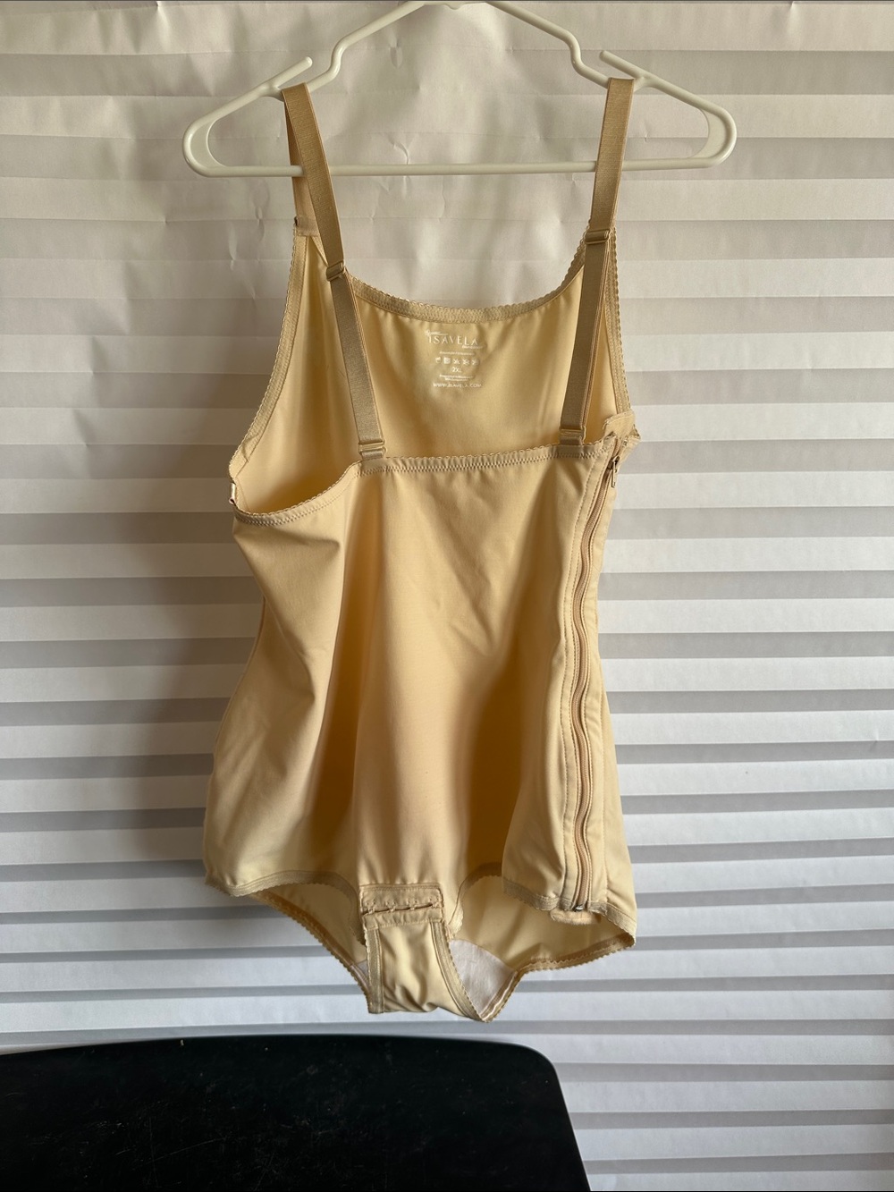 Isavela Beige Post Surgical Full Body Compression Shaper Size 2XL Faja